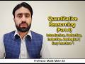 Quantitative Reasoning (Part A) | Introduction, Deductive, Inductive, Analogical | Easy Lecture 1