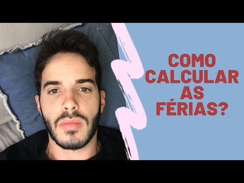 Vídeo: Como Emitir Um Pedido De Férias Por Conta De Férias