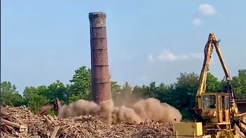 Hess & Clark Building Destruction