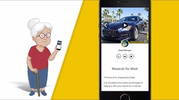 Quickpage app for car dealerships
