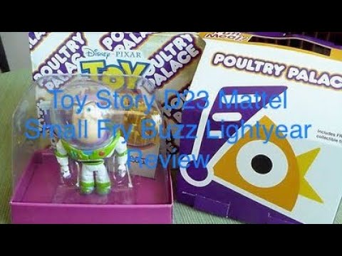 Toy Story D23 Mattel Small Fry Buzz Lightyear Review HD - YouTube