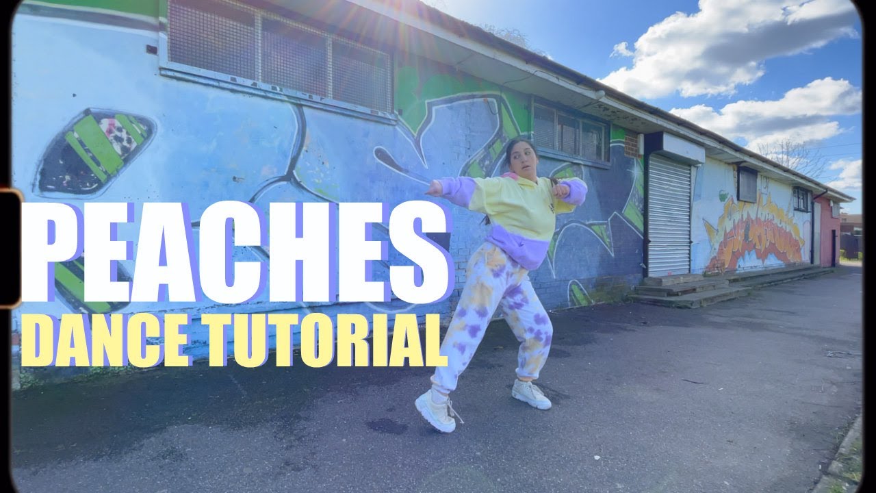 PEACHES Justin Bieber ft. Daniel Caesar, Giveon Dance TUTORIAL Beginner