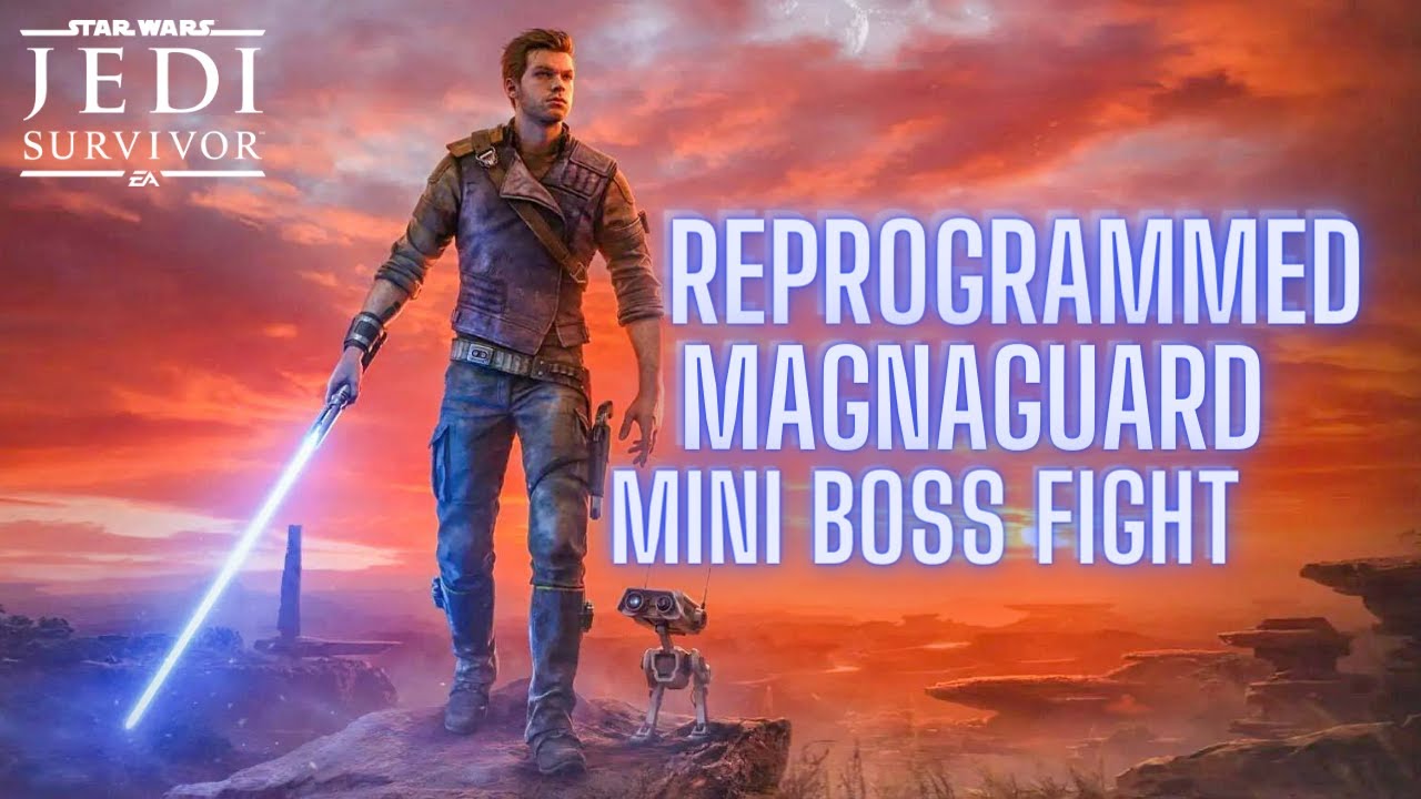 Jedi Survivor: REPROGRAMMED MAGNAGUARD FIGHT in less than 2 minutes ...