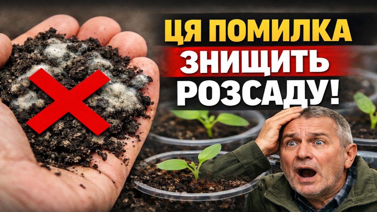 5 ФАТАЛЬНИХ помилок з ґрунтом для розсади! 99% дачників роблять ЦЕ, а потім плачуть.