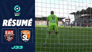 EN AVANT GUINGAMP - STADE LAVALLOIS MFC (3 - 1) - Résumé - (EAG - LAVAL) / 2022-2023