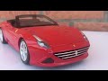 Unboxing Ferrari California T 1/18 Burago