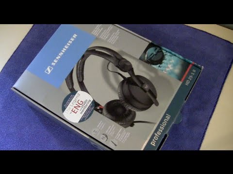 Sennheiser HD25-1 II Headphones Unboxing and Overview