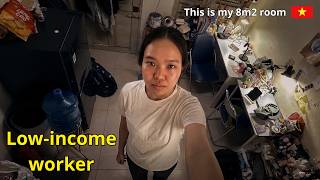 A Raw Look at Poor "Lifestyle" | 4 Jobs, 1 Payday, 2 Days Off a Month - Low Salary at 8m2 in Vietnam screenshot 3