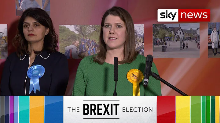 Watch the moment Lib Dem leader Jo Swinson lost he...