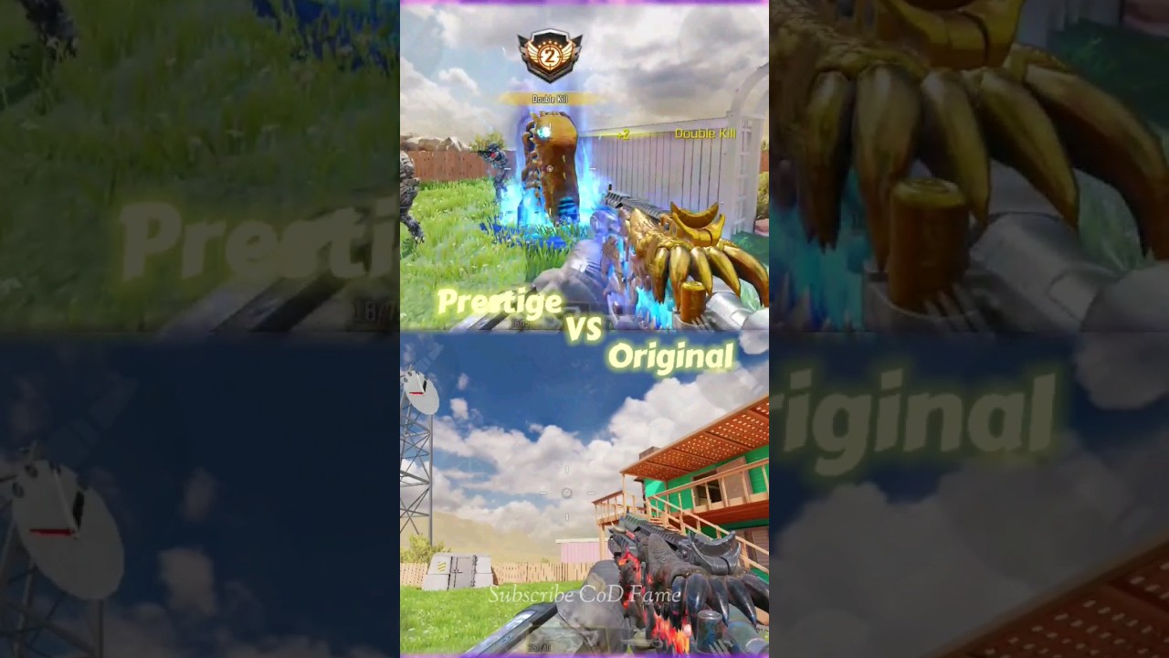 Legendary MX9 Prestige vs Original - CODM