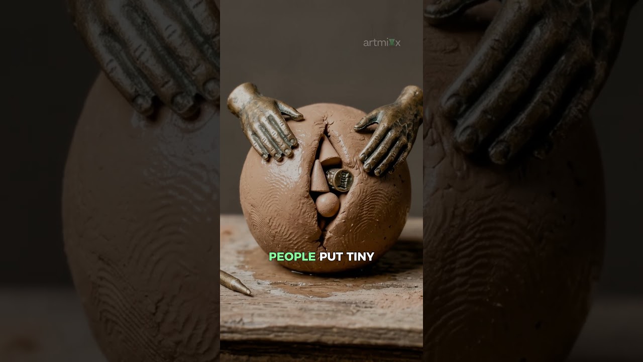 This ancient clay ball was hiding a secret. 📜🔓