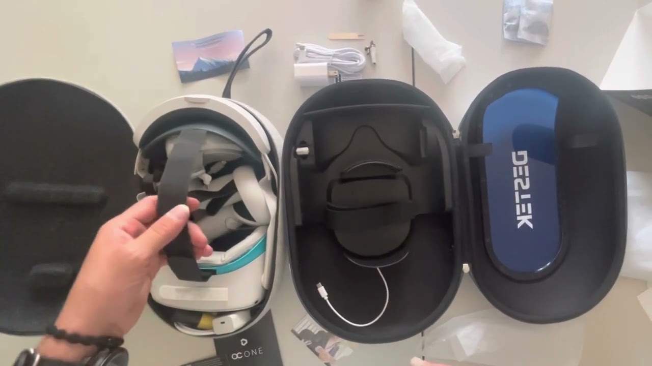 New Destek Oculus Quest 2 OC1 storage case with charging
