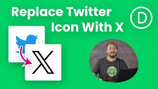 How To Replace The Twitter Icon With X In Divi
