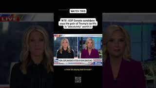 WTF: GOP Senate candidate says the pain of Trump’s tariffs is “absolutely” worth it
