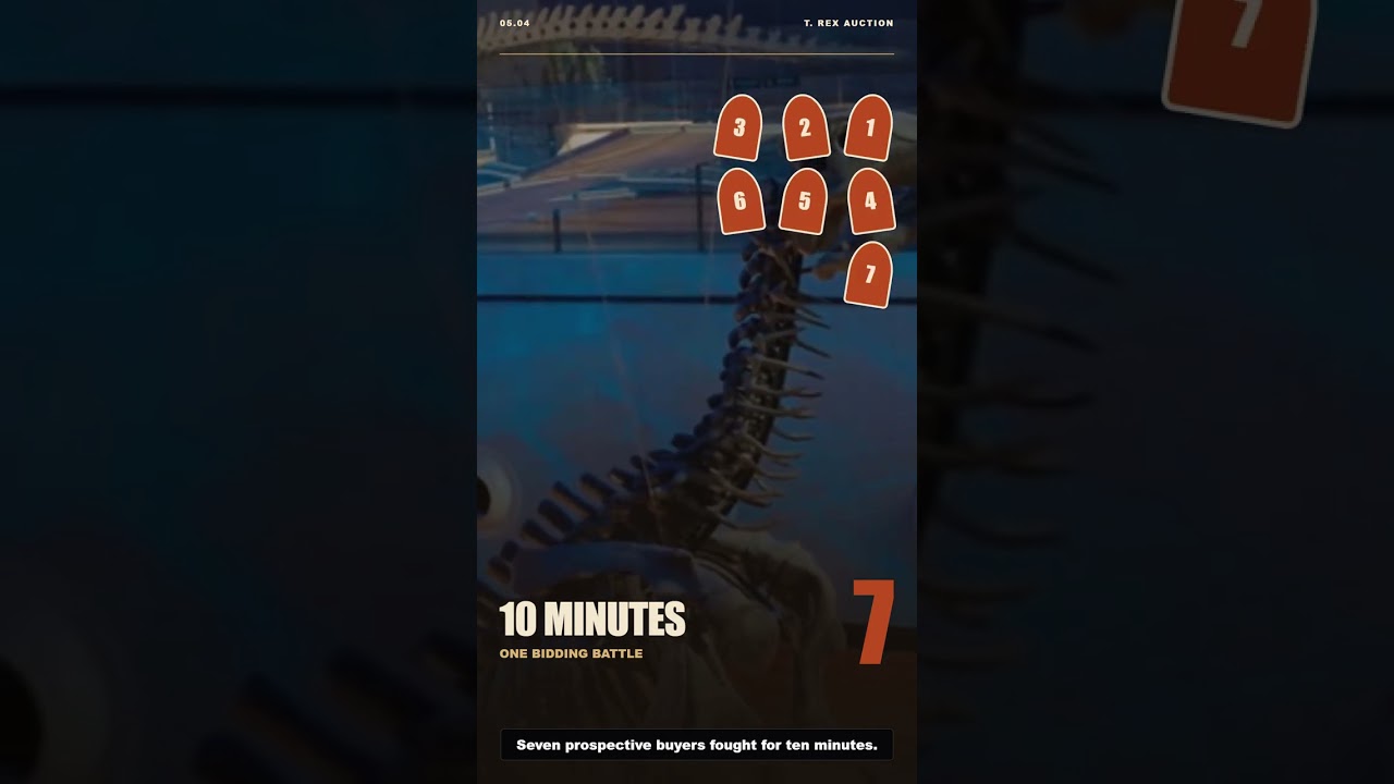 This T. Rex Just Sold for a Record $50.1 Million #Shorts - YouTube