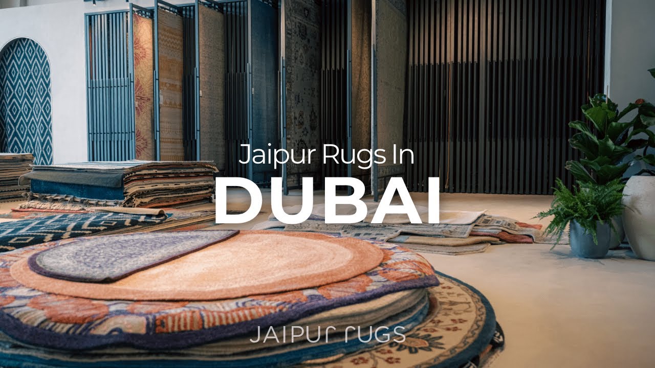 First Flagship In Uae Dubai Walk Through Jaipur Rugs You