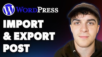 How to Import and Export Post in Wordpress (Full 2025 Guide)