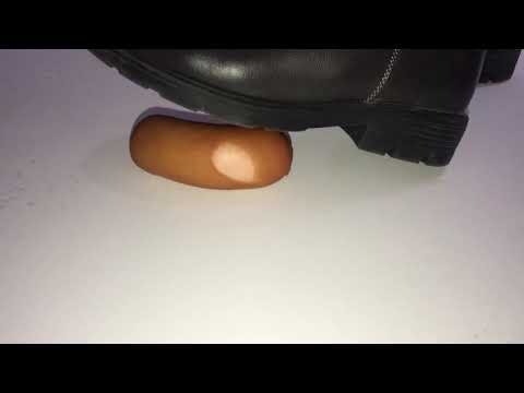 Sausage crush in boots!!