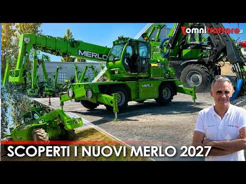 Merlo 2026-2027: TF38.10, e-WORKER, MM170RM, and Roto Preview from Cervasca