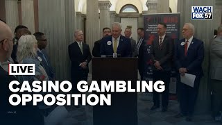 Faith leaders address opposition to casino gambling legislation