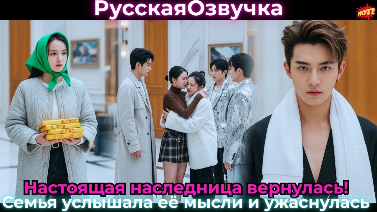 Настоящая наследница вернулась! Семья услышала её мысли и ужаснулась#ceo #drama #дорама