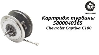 Картридж турбины Шевроле Каптива C100 (Chevrolet Captiva C100) Turboparts