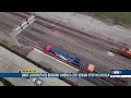 BNSF locomotives bearing America 250 design stop by Lincoln