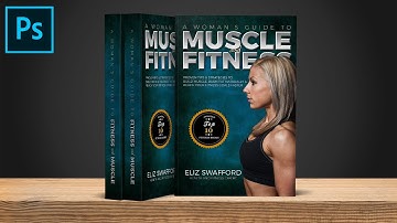Health and Fitness Book Cover Design in Photoshop