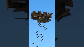 Amazing Scene Of F-15 Strike Eagle Dropping Million Of Cluster Bomb's-Gta5