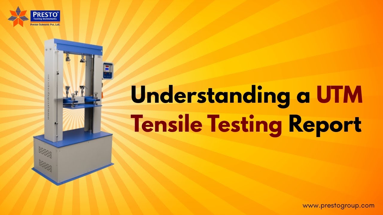 Understanding a UTM Tensile Testing Report | Stress-Strain Curve Explained 