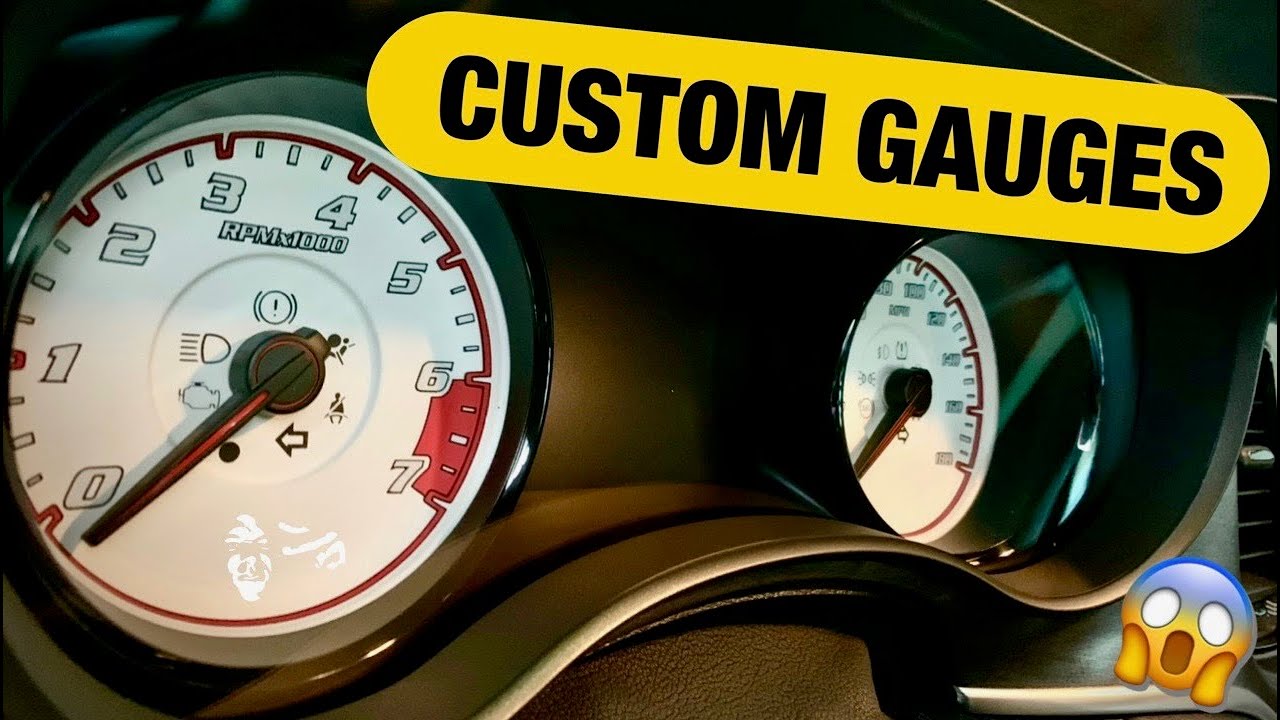 (DIY) 2015+ Charger Custom Gauges & Hellcat OEM Red Ignition Button Swap
