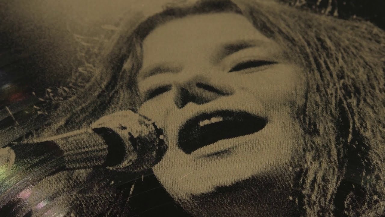 Janis Joplin laser engraving vinil YouTube