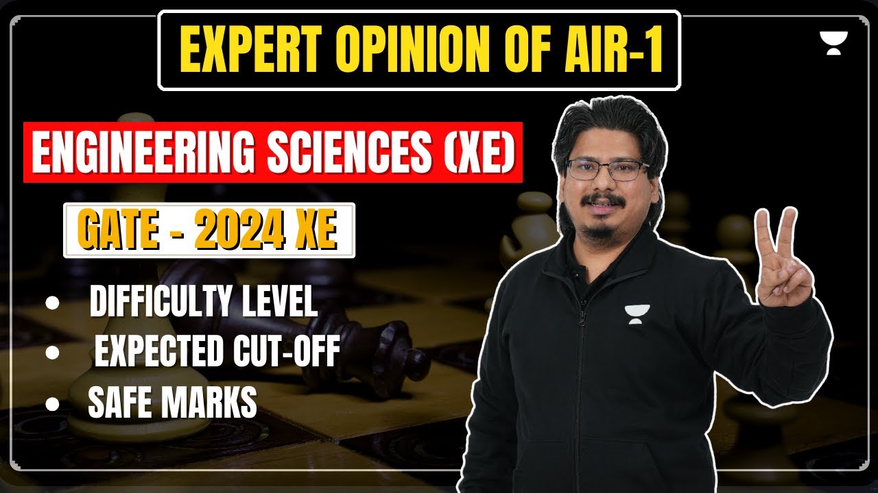 GATE 2024 Paper | Detail Panel Discussion | engineering sciences (XE ...