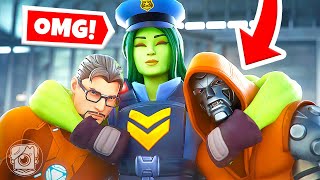 GIRLS vs. BOYS: SUPERHERO PRISON ESCAPE! (Fortnite Cops & Robbers)