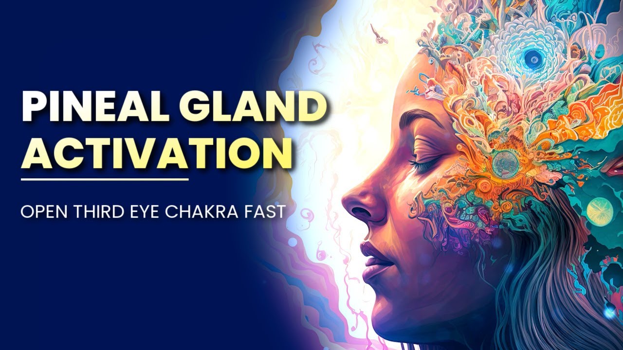 Pineal Gland Activation Binaural Beats | Open Third Eye Chakra Fast ...