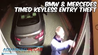 Mercedes \& BMW Keyless Entry Theft Examples