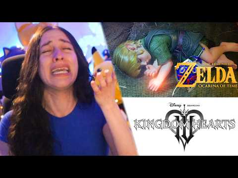 I CRIED. KH4 + ZELDA OCARINA OF TIME REMAKE REACTION!!