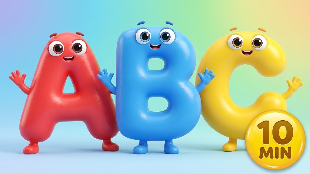 ABC Song for Kids | Learn Alphabet & Phonics | 3D Animation