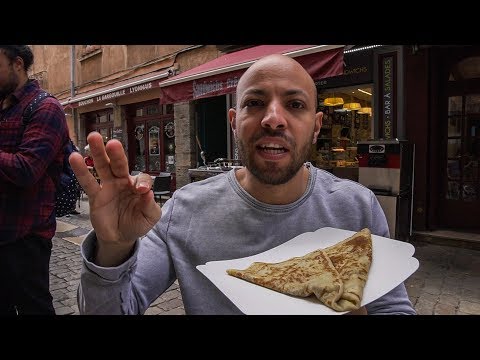 اكلنا كريب فى بلد الكريب VLOG 98