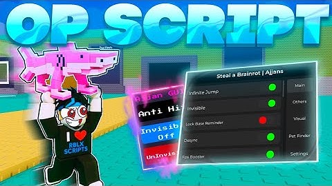 Steal a Brainrot Script Hack Keyless GUI with Desync, Invisible, Noclip, Instant Steal & ANTI KICK!