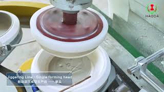 Haoda - Jiggering Line  - Single forming head