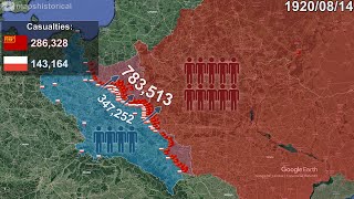 PolishSoviet War in 1 minute using Google Earth