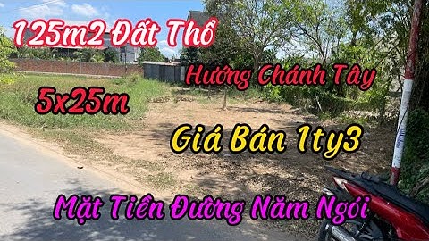 Bán 125m2 Đất Thổ Sổ Hồng Riêng Giá 1ty3 Mặt Tiền Đường Năm Ngói Ấp Thanh 3 Mỹ Lộc Cần Giuộc Long An