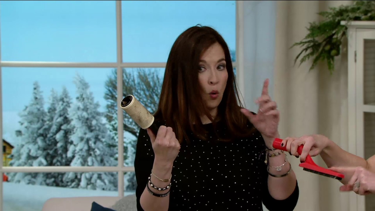 Lilly Brush Set of 2 Pet Hair & Lint Remover on QVC YouTube