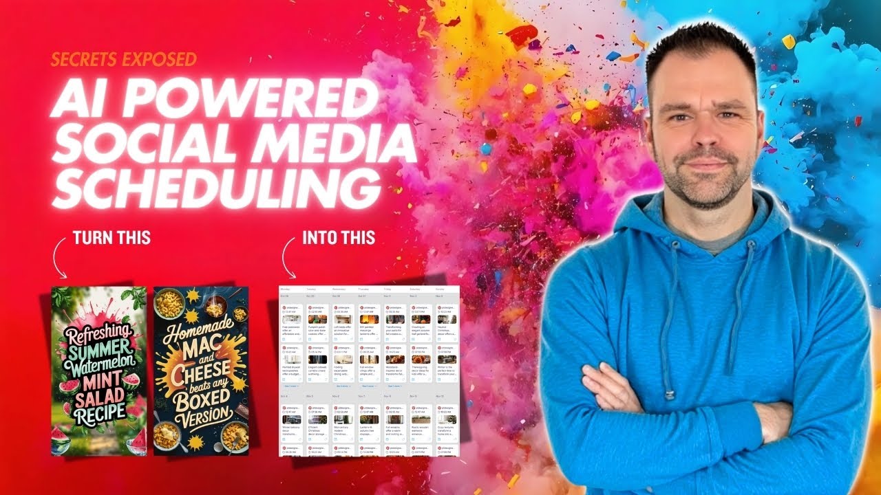 Social Media Scheduling Using AI (My Secret Method) - YouTube