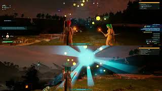 Palworld Splitscreen Gameplay