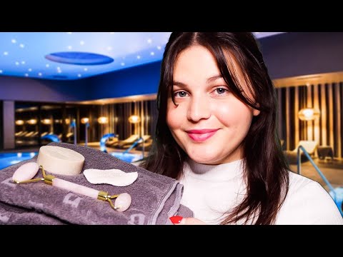 ASMR FRANÇAIS⎪ROLEPLAY : SPA SOIN DU VISAGE RELAXANT  (Layered Sounds)