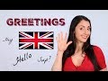 GREETINGS Back To Basics English Lessons Learn British English