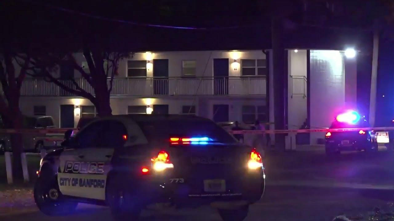 2 shot at BelAir Apartments in Sanford YouTube
