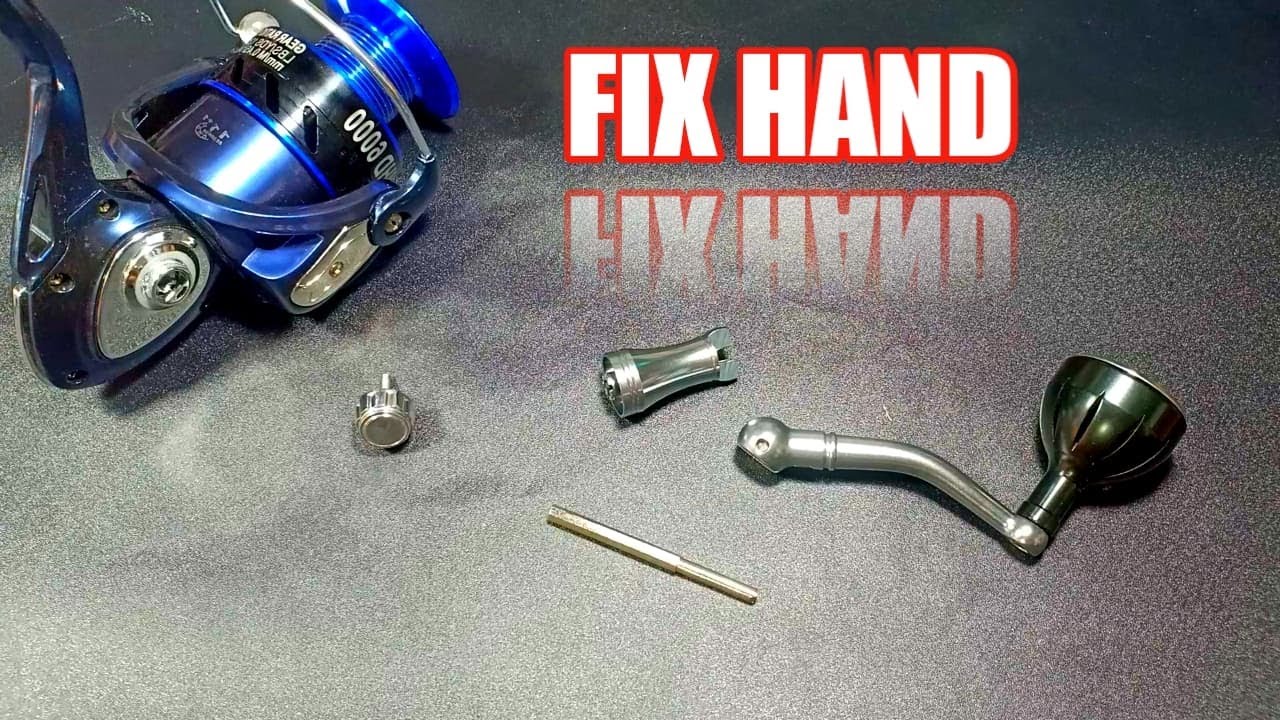 How to Fix reel fishing / How To Fix A Broken Reel That